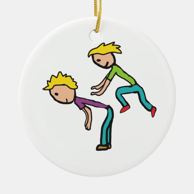 Leapfrog Julgransprydnad Keramik (Framsidan)