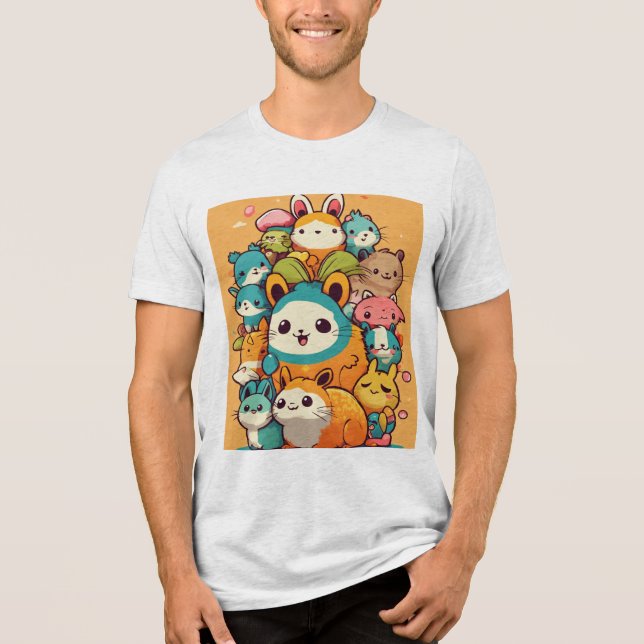 Leapfrog T-Shirt-samling för lekfull Bunny T Shirt (Framsida)