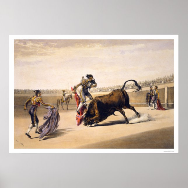 Leaping a Bull Poster (Framsidan)