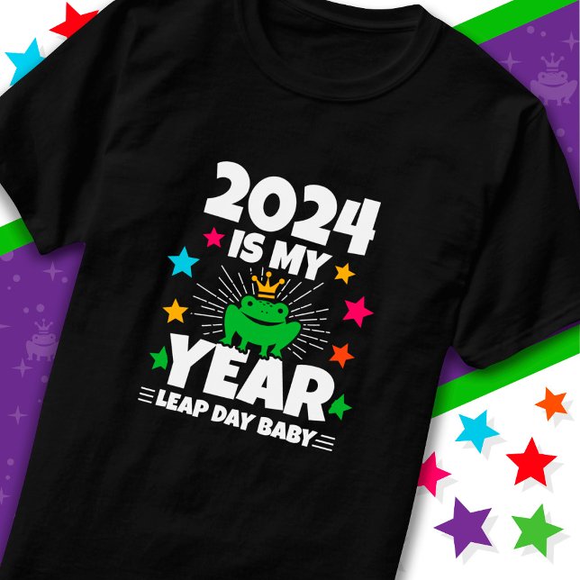 Leaping Day 2024 är mitt år Feb 29 födelsedag T Shirt (Skapare uppladdad)