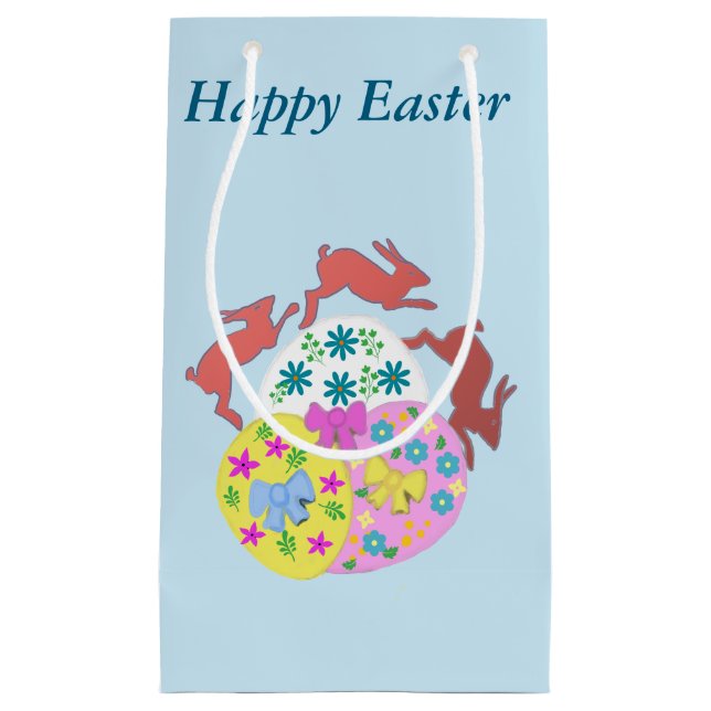 Leaping Hares editable Easter (Framsidan)