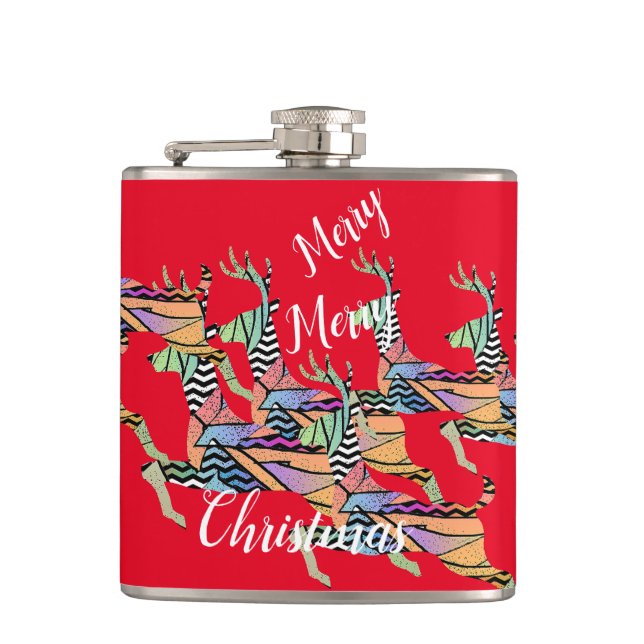 Leaping Hjort jul Fickplunta (Framsidan)