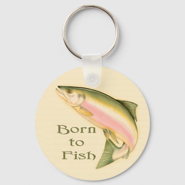 Leaping Salmon Nyckelring (Framsida)