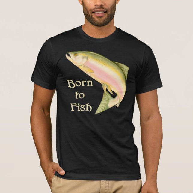 Leaping Salmon T-shirt (Framsida)
