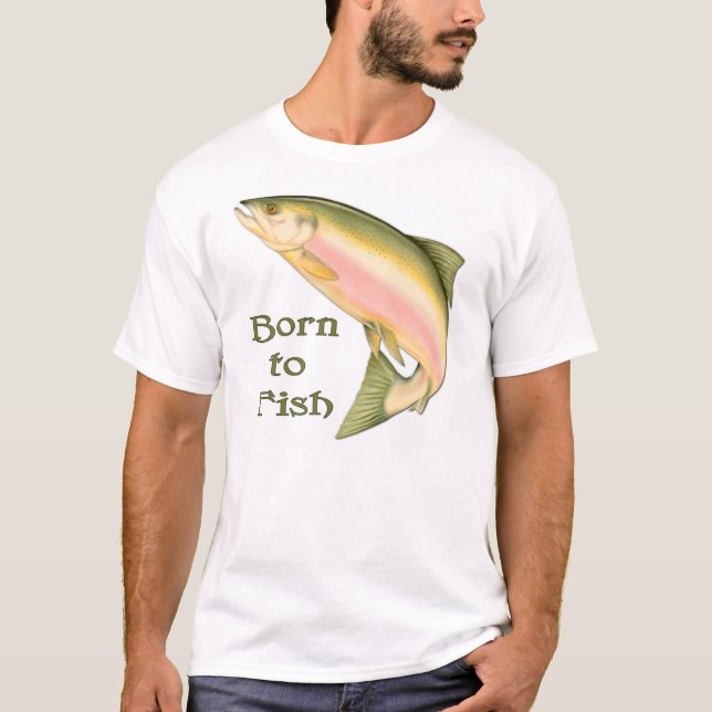Leaping Salmon Tee (Framsida)
