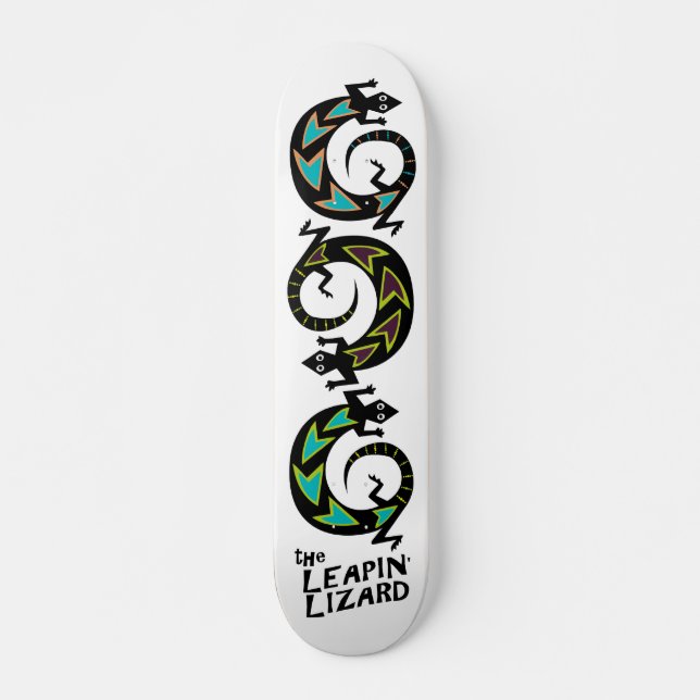 Leapin'Lizard Skateboard (Framsida)