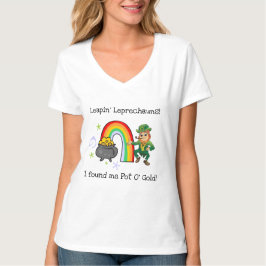 Leapins Leprechaunsar! Jag hittade Pot O'Guld! T Shirt