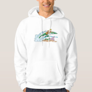 Leaps över koraller hoodie