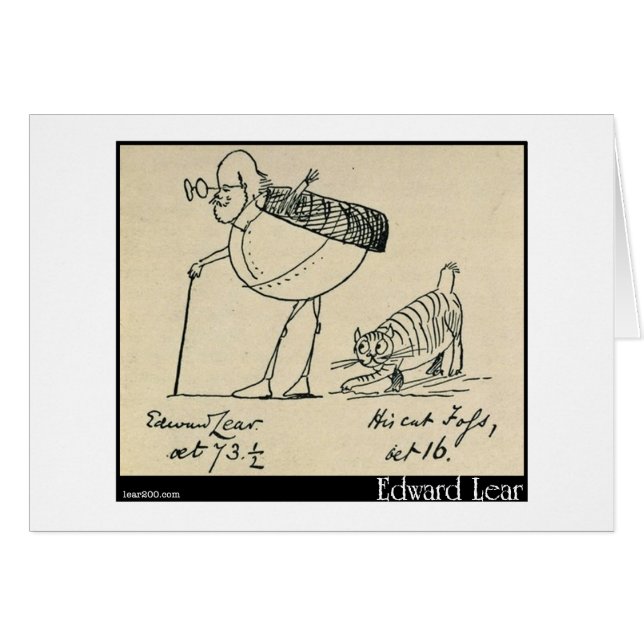 Lear och Foss Hälsningskort (Framsidan Horizontal)