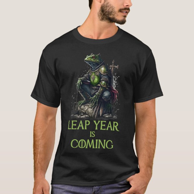 Lear Year är på väg, Frog Warrior T Shirt (Framsida)
