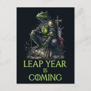 Lear Year är på väg, Frog Warrior Vykort
