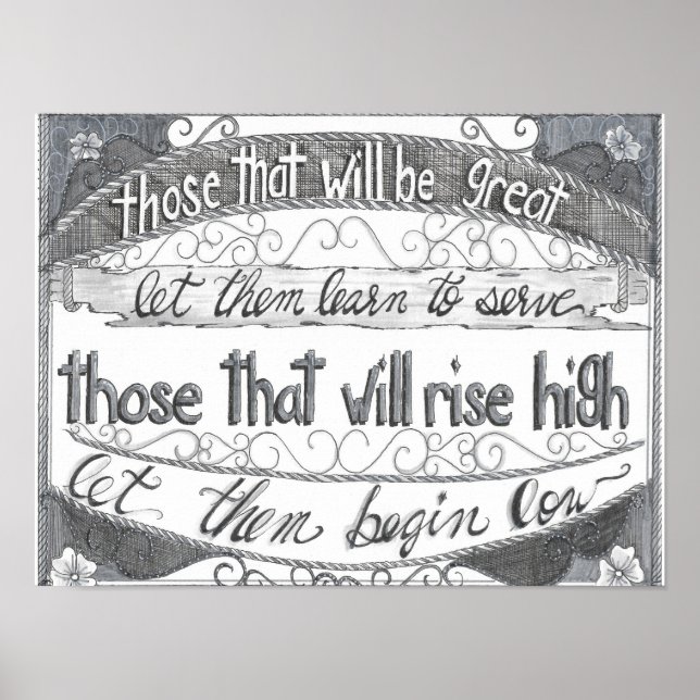 Learn to Serve Poster (Framsidan)