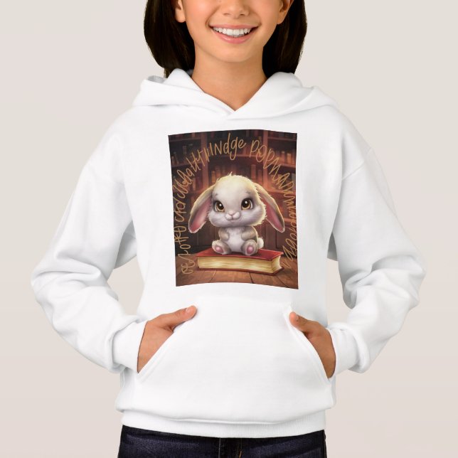 Learning bunny t shirt (Framsida)