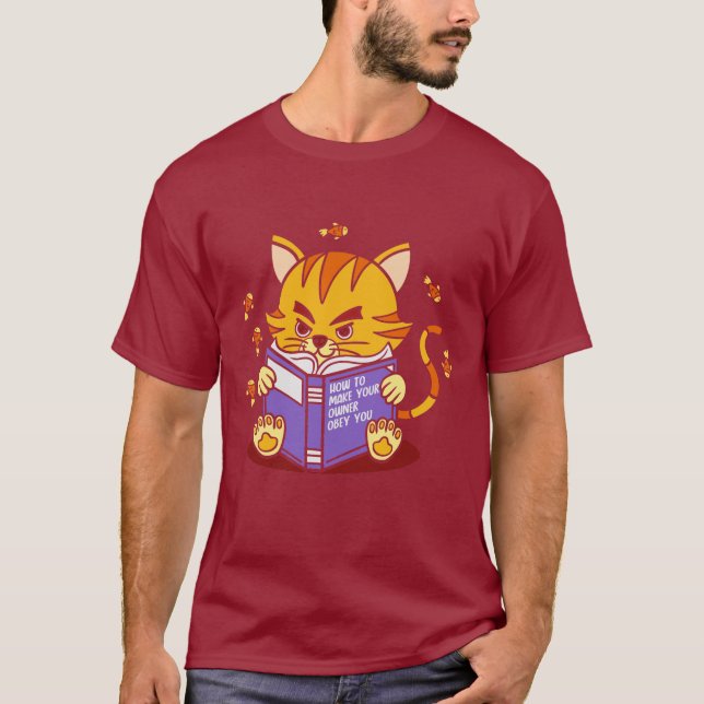 Learning Kitten V02 T Shirt (Framsida)