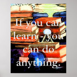Learning Motivation CricketDiane Education Poster