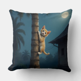 Learning to Climb – Cute Cat Moment Kudde