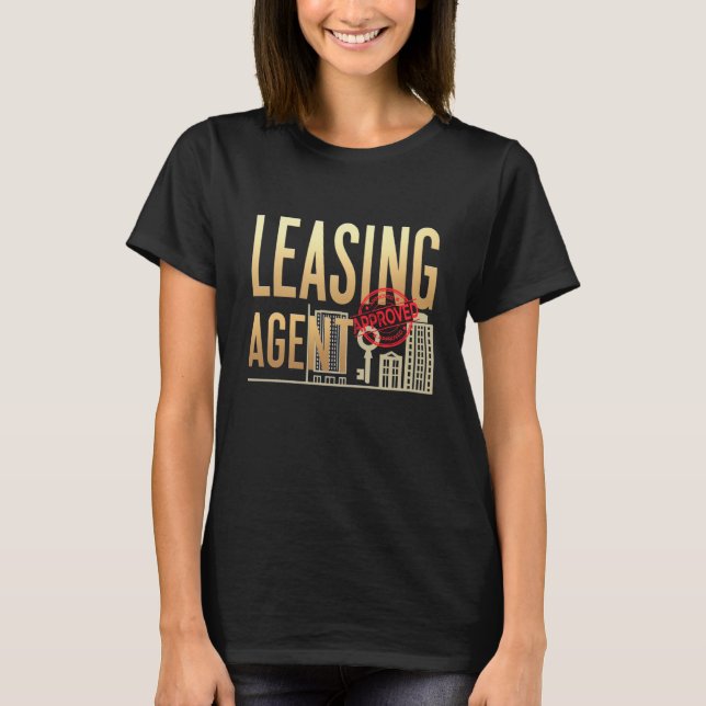 Leasing Agent T Shirt (Framsida)