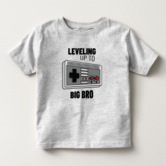 Leasing upp till Big Bro Gamer T Shirt (Framsida)