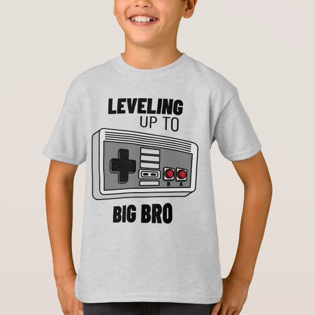 Leasing upp till Big Bro Gamer T Shirt (Framsida)