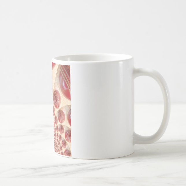 Leather Boll Rhythm Cricket Bollar: Rhythmic Array Kaffemugg (Höger)