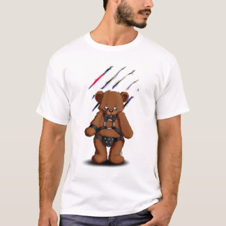 Leather Gay bear T-shirt