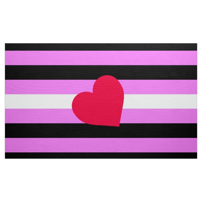 Leather Girl Pride Flagga Tyg (Yard)