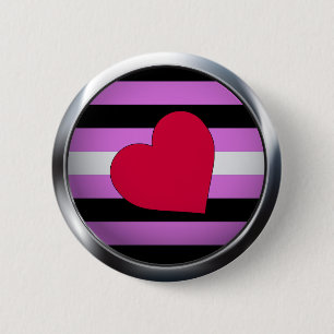 LEATHER GIRL PRIDE MEDALLION KNAPP