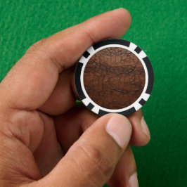 Leather-look Poker Marker