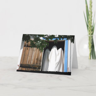 "Leather Shop Ghost" Hallitalienska'en Card #1 Kort