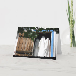"Leather Shop Ghost" Hallitalienska'en Card #1 Kort
