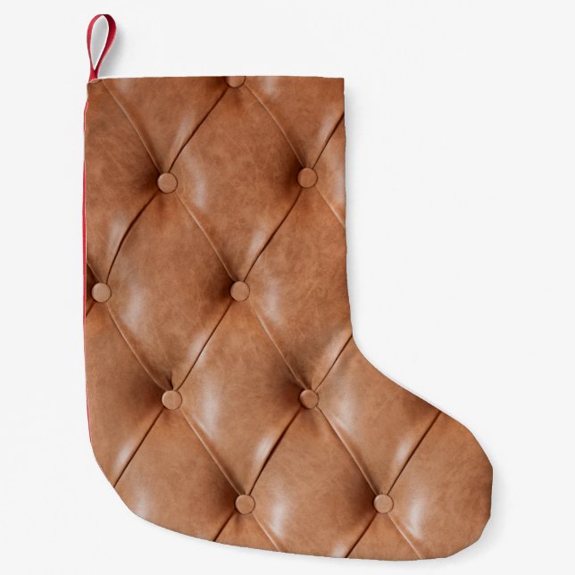 leather sofa background liten julstrumpa (Framsidan)