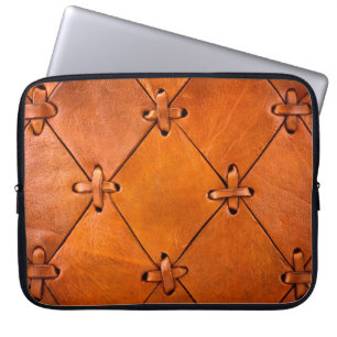Leather struktur. laptop fodral
