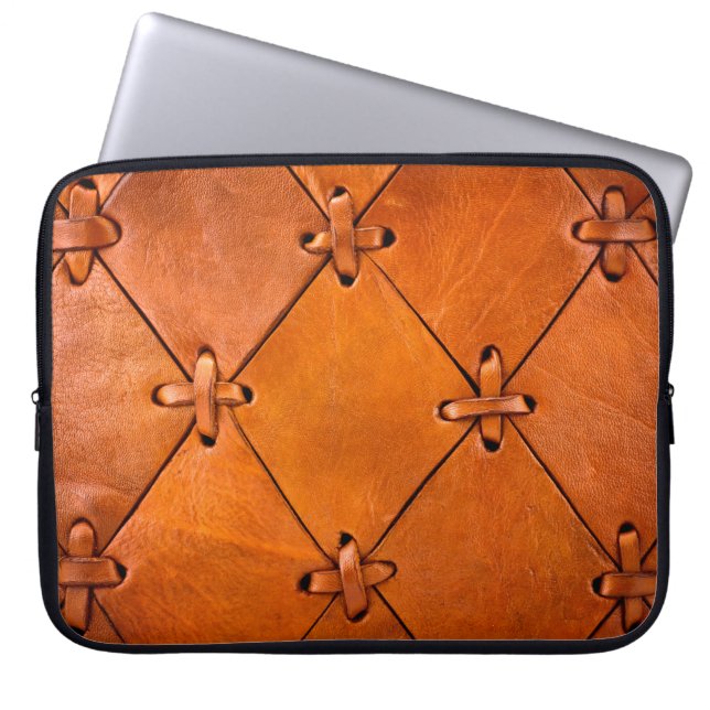Leather struktur. laptop fodral (Framsidan)