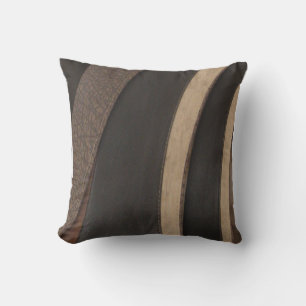 Leather struktur look kudde