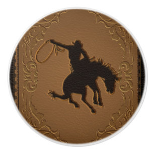 Leather Western Vilda western Rustic Land Cowboy Knopp