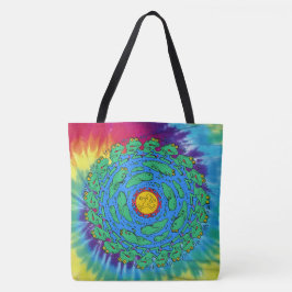 Leatherman Tadpole Frog Tie-Dye Tote Tygkasse