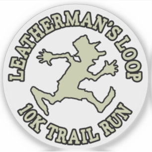 Leathermans loop Running Man Sticker Klistermärken