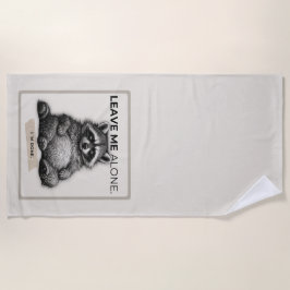Leave Me Alone Raccoon Doormat | Funny Introvert