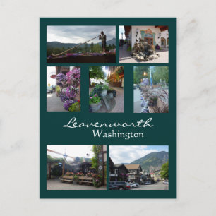 Leavenworth Collage Vykort