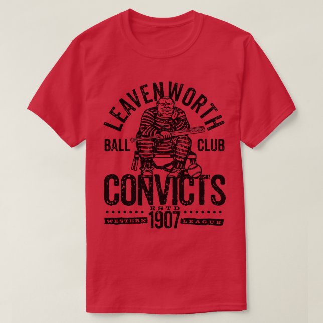 Leavenworth Convicts T Shirt (Design framsida)