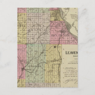 Leavenworth County, Kansas Vykort