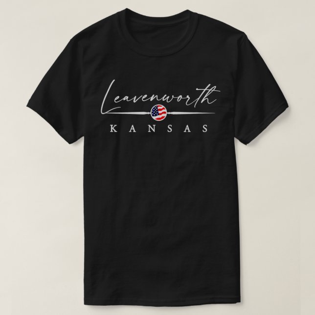Leavenworth Kansas T Shirt (Design framsida)