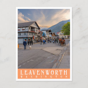 Leavenworth Washington   PNW-foto Vykort
