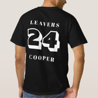 Leavers 2024 White Theme T Shirt