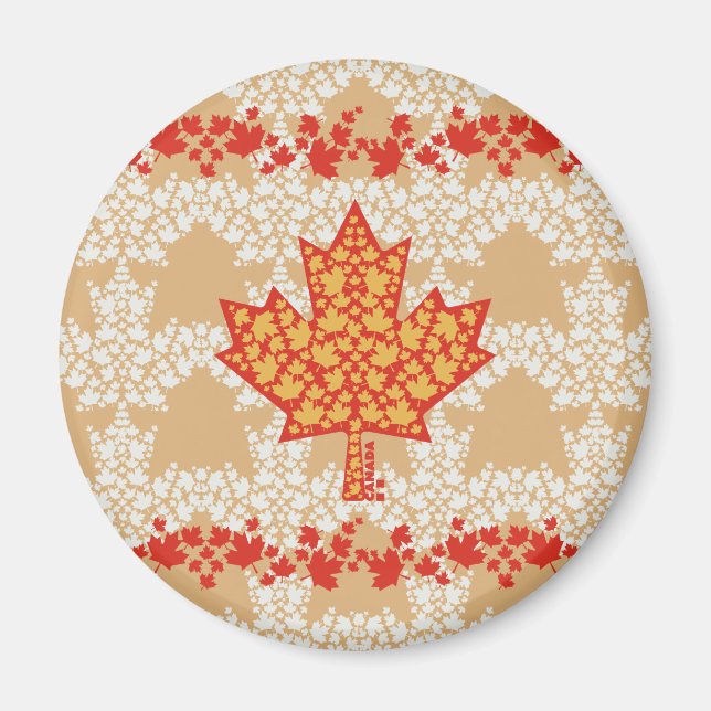 LEAVES ON LEAVES (CANADA FLAG) BY MASANSER MAGNET (Framsidan)