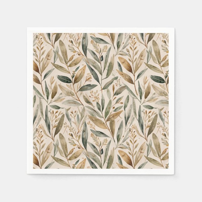 Leaves  pappersservett (Framsidan)