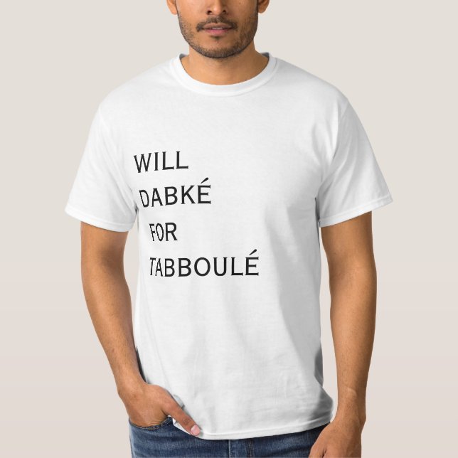 Lebaneezy - libanesisk humor tee shirt (Framsida)