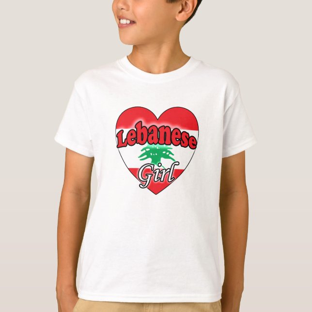 Lebanese Girl T-shirt (Framsida)