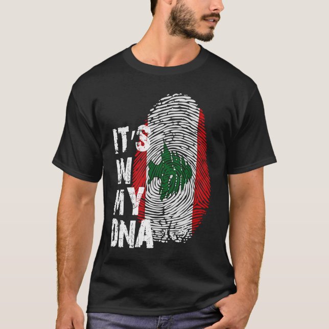 Lebanese Protest Flag  Supporting Revolution 2019 T Shirt (Framsida)