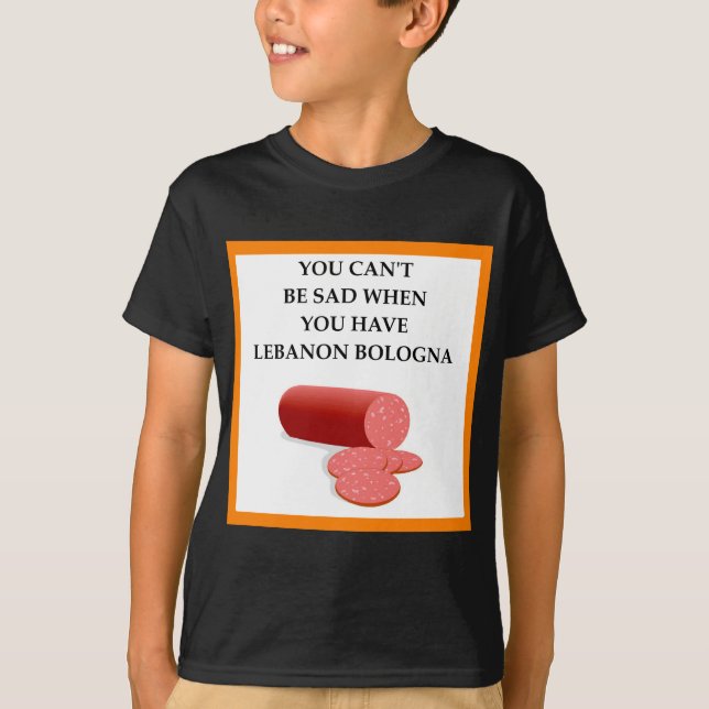 lebanon bologna tee shirt (Framsida)
